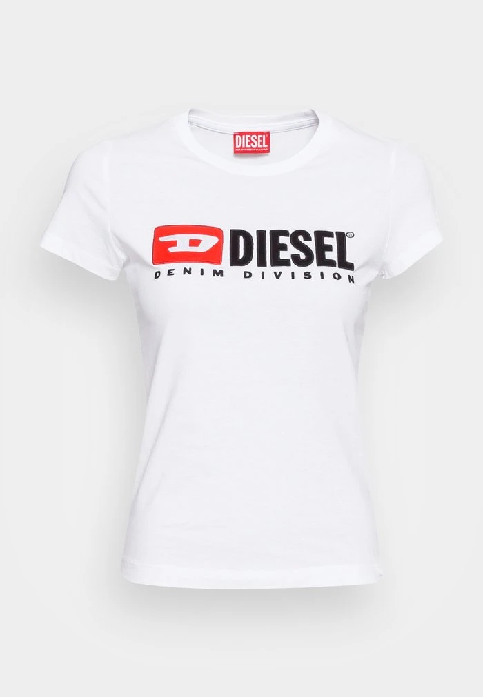Diesel Print T-shirt - White - Image 4