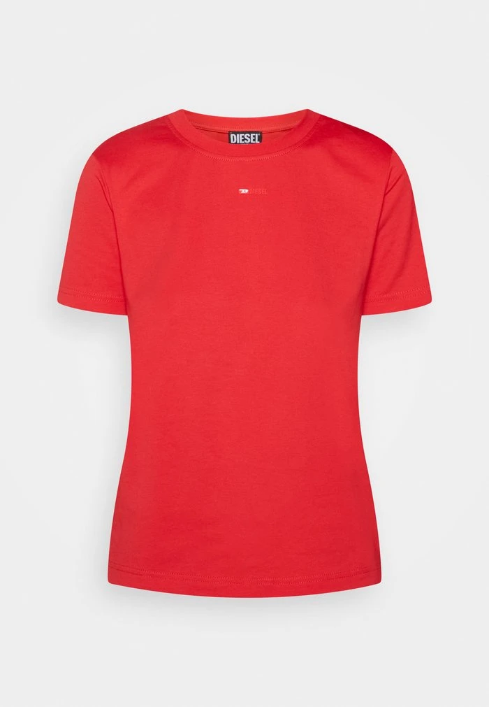 Diesel MICRODIV - Basic T-shirt - Red - Image 5