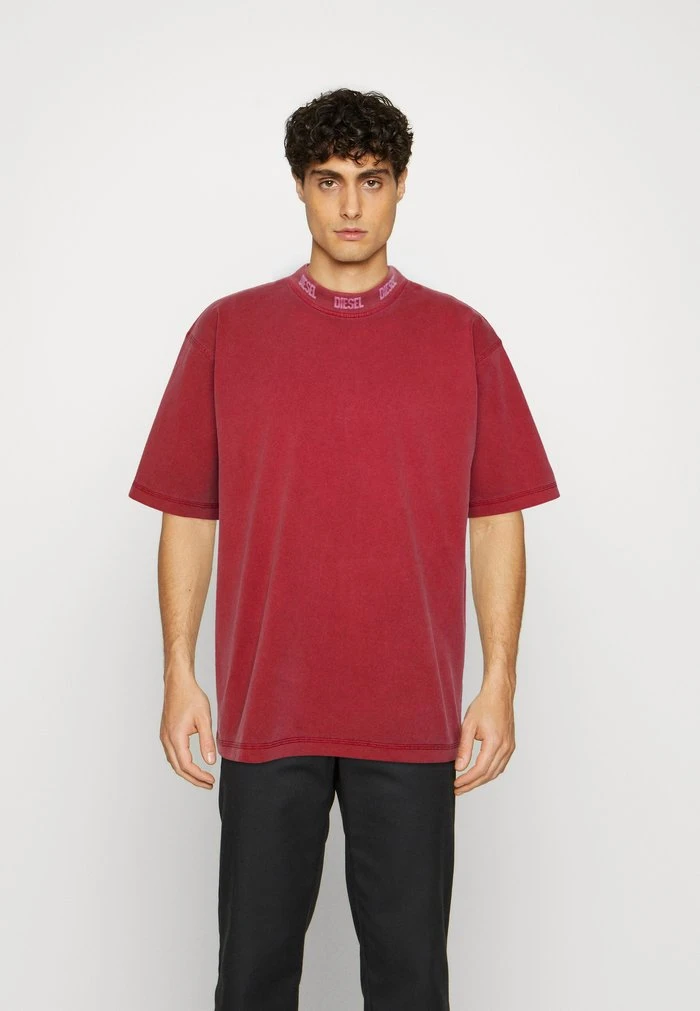 Diesel T-BOG UNISEX - Print T-shirt - Red