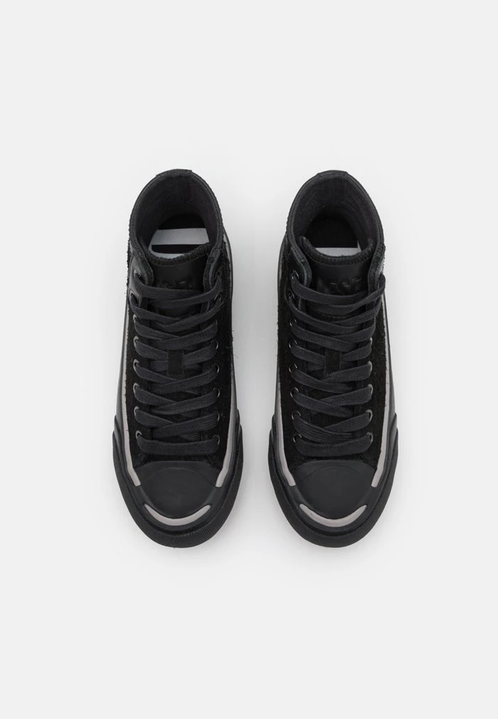 Diesel UNISEX - High-top Trainers - Black - Image 4
