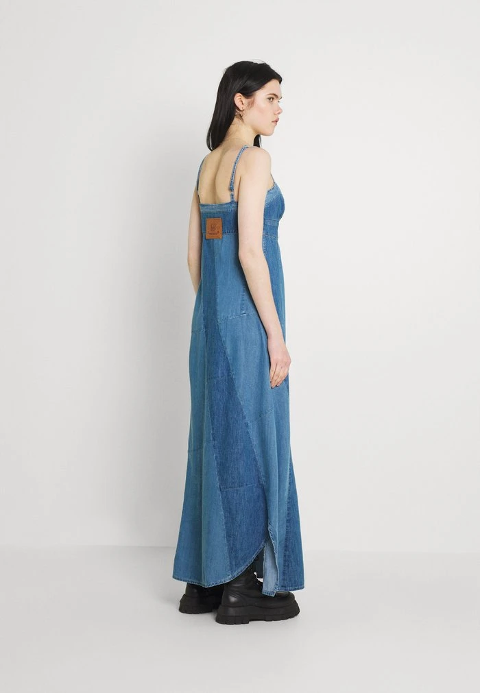 Diesel DE-ARYA - Maxi Dress - Denim Blue - Image 3