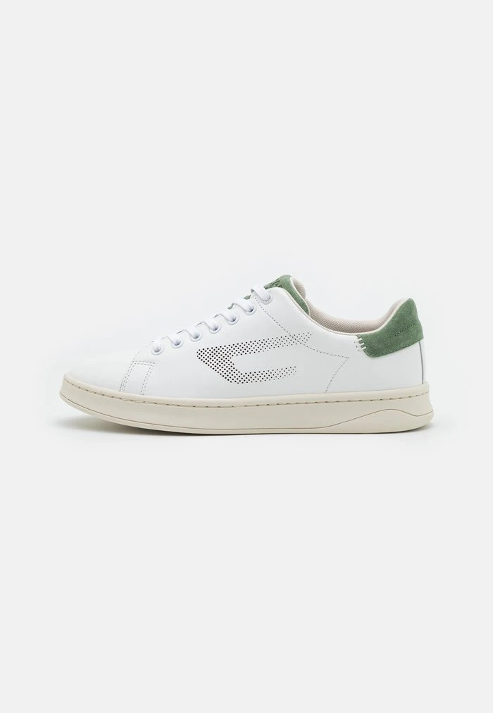 Diesel S-ATHENE LOW - Trainers - White/green