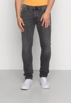 Diesel YENNOX - Straight Leg Jeans - Grey Denim