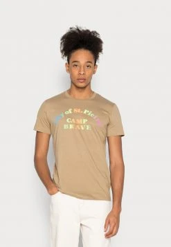 Diesel T-INY-C1 - Print T-shirt - Beige
