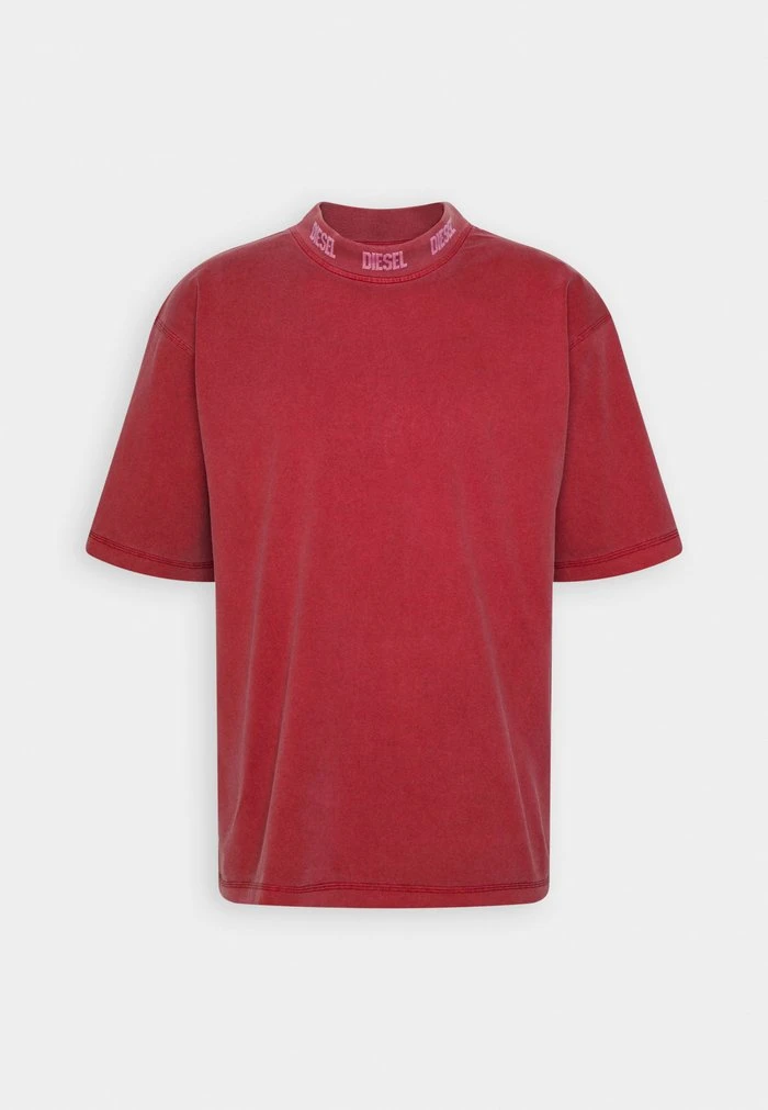 Diesel T-BOG UNISEX - Print T-shirt - Red - Image 4