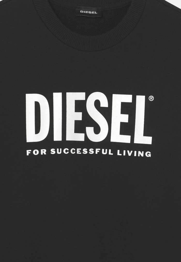 Diesel SCREWDIVISION LOGO UNISEX - Sweatshirt - Nero - Image 3