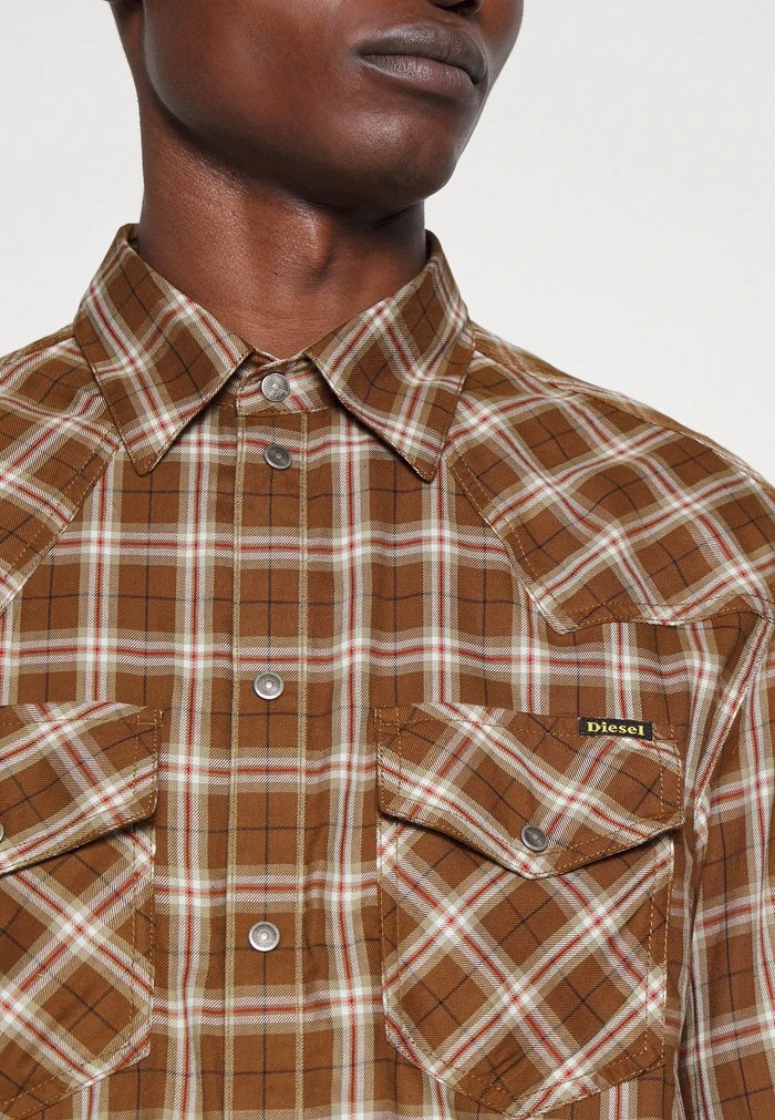 Diesel OCEAN-CHECK - Shirt - OLFAJ 79T - Image 5