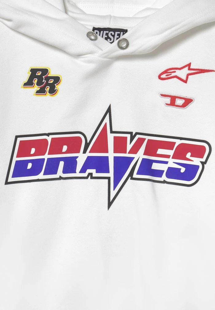 Diesel HOOD - Sweatshirt - Bianco - Image 3