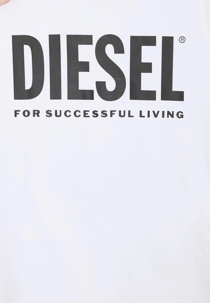 Diesel SILY LOGO - Print T-shirt - White - Image 3