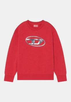 Diesel JOEY OVER UNISEX - Sweatshirt - Carnation Red