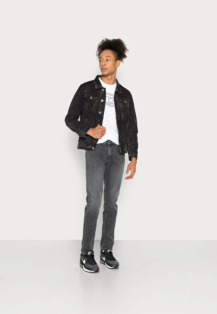 Diesel DSTRUKT - Slim Fit Jeans - Black/dark Grey - Image 2