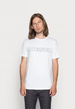 Diesel UMLT-JAKE - Print T-shirt - White