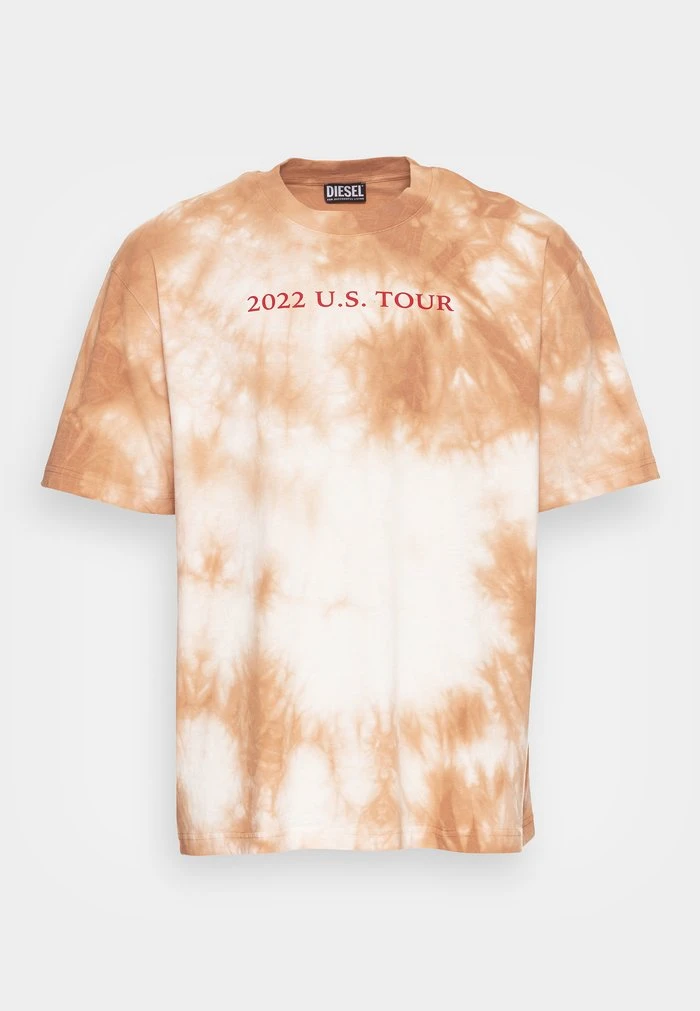 Diesel WASH - Print T-shirt - Beige - Image 4