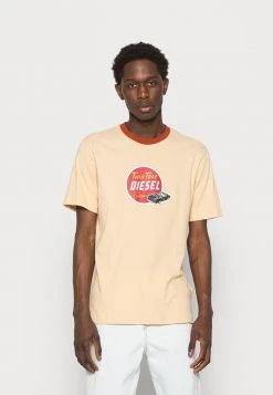 Diesel JUST - Print T-shirt - Light Beige