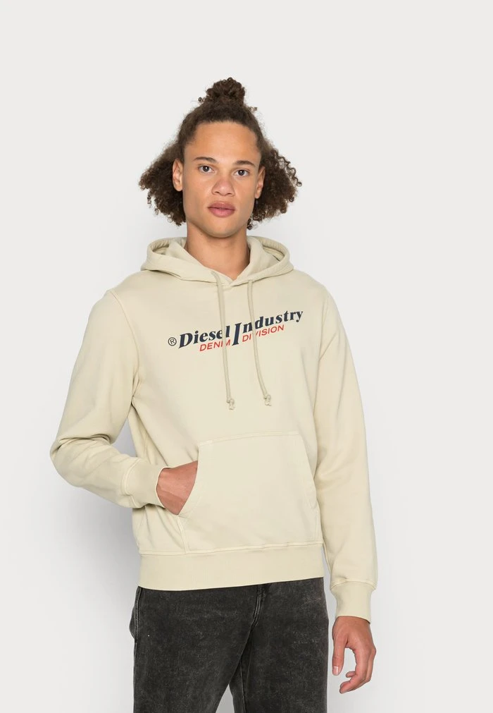Diesel S-GINN-HOOD-IND - Hoodie - Beige