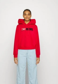Diesel REGGY HOOD - Sweatshirt - Red